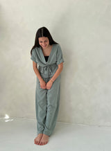 Kimono x culottes set