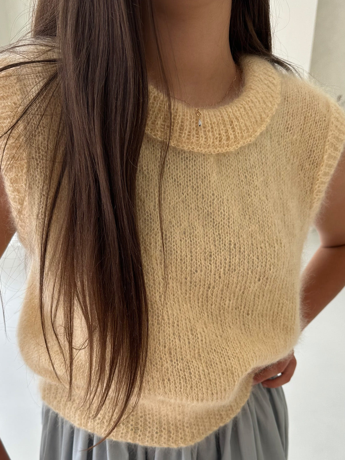 Mohair vest