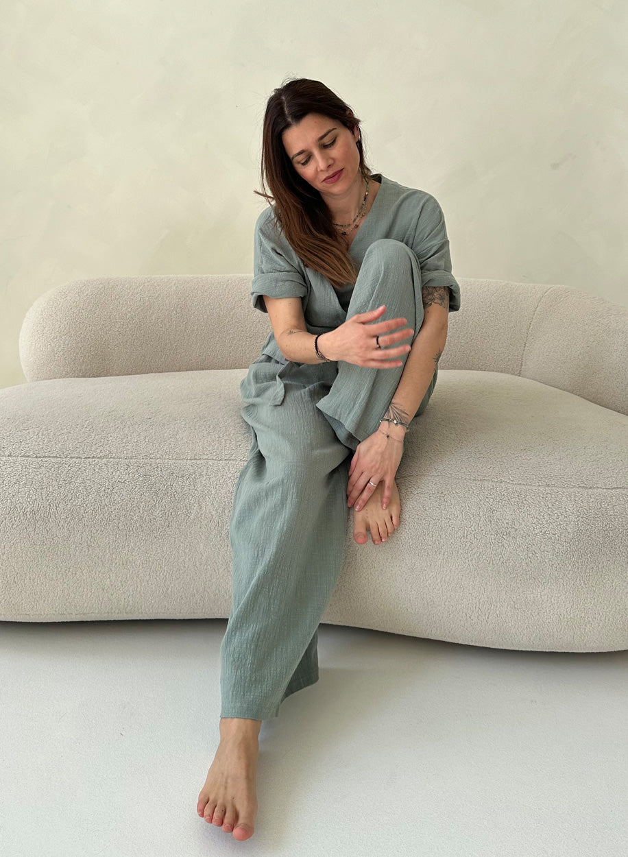 Set kimono x culottes