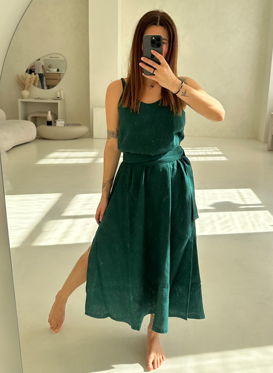 Estell linen dress