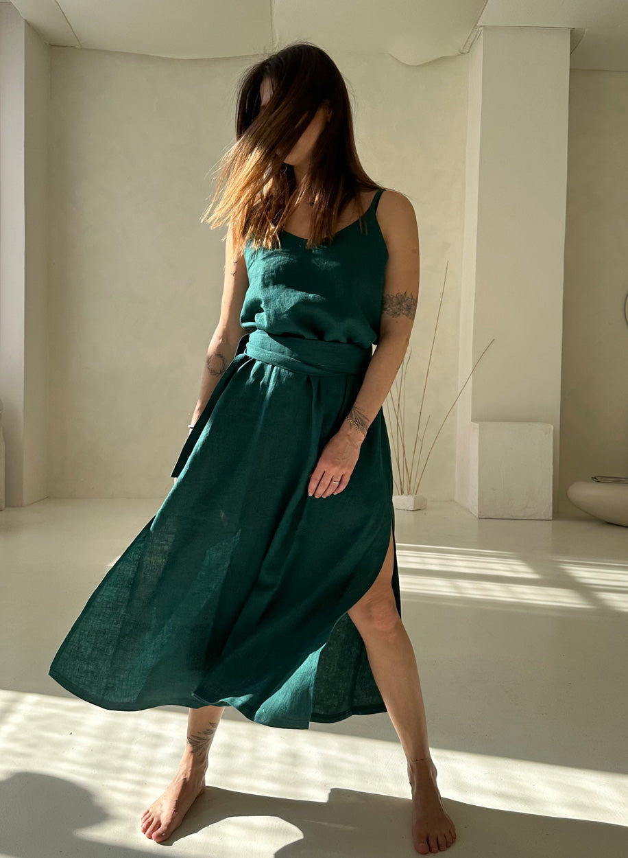 Estell linen dress