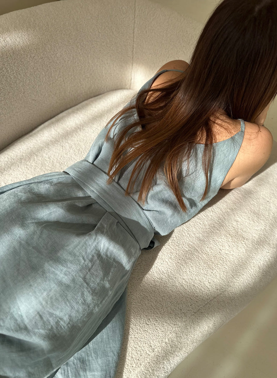 Estell linen dress