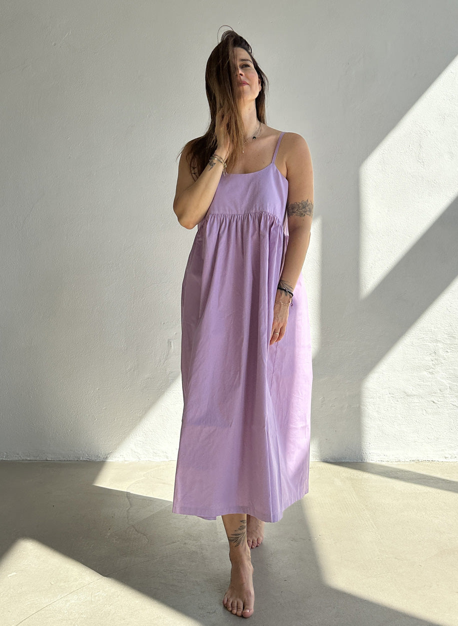 Iza poplin dress