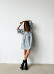 Sara poplin dress