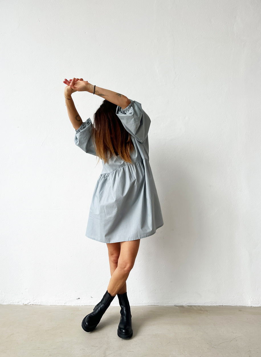 Sara poplin dress