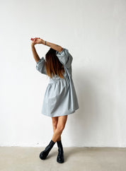 Sara poplin dress