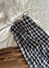 Mušelínové šaty - Iza vichy dress