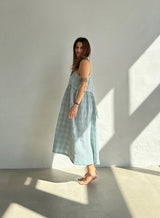 Mušelínové šaty - Iza vichy dress