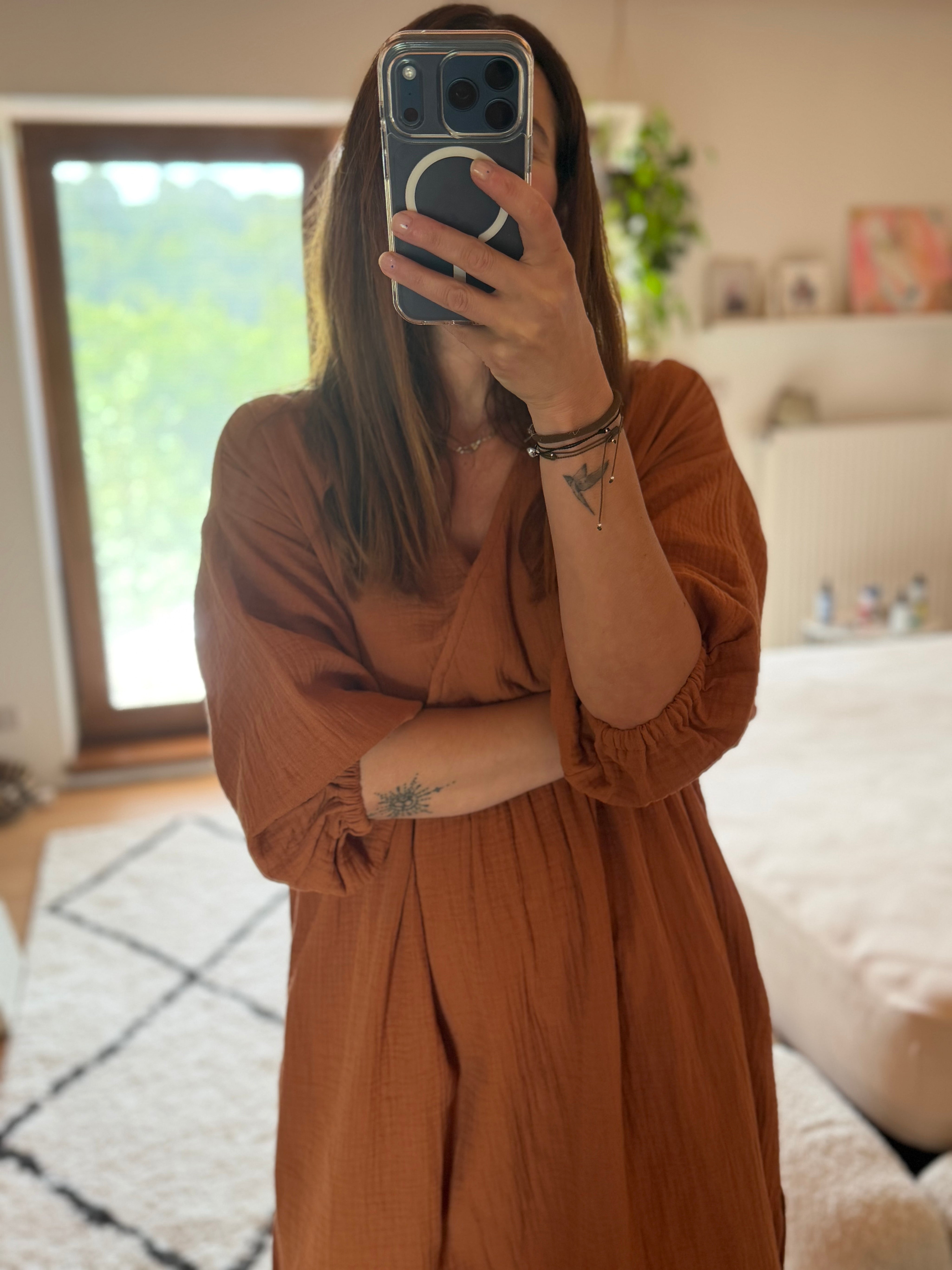 Maya midi dress - shatty hned