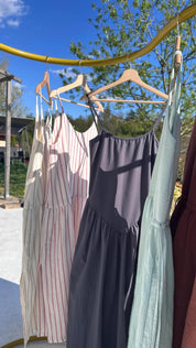Estella stripe mauve - shatty hned M-L
