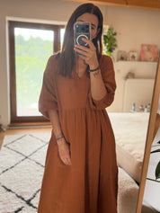 Maya midi dress - shatty hned