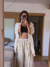 Mušelínový set