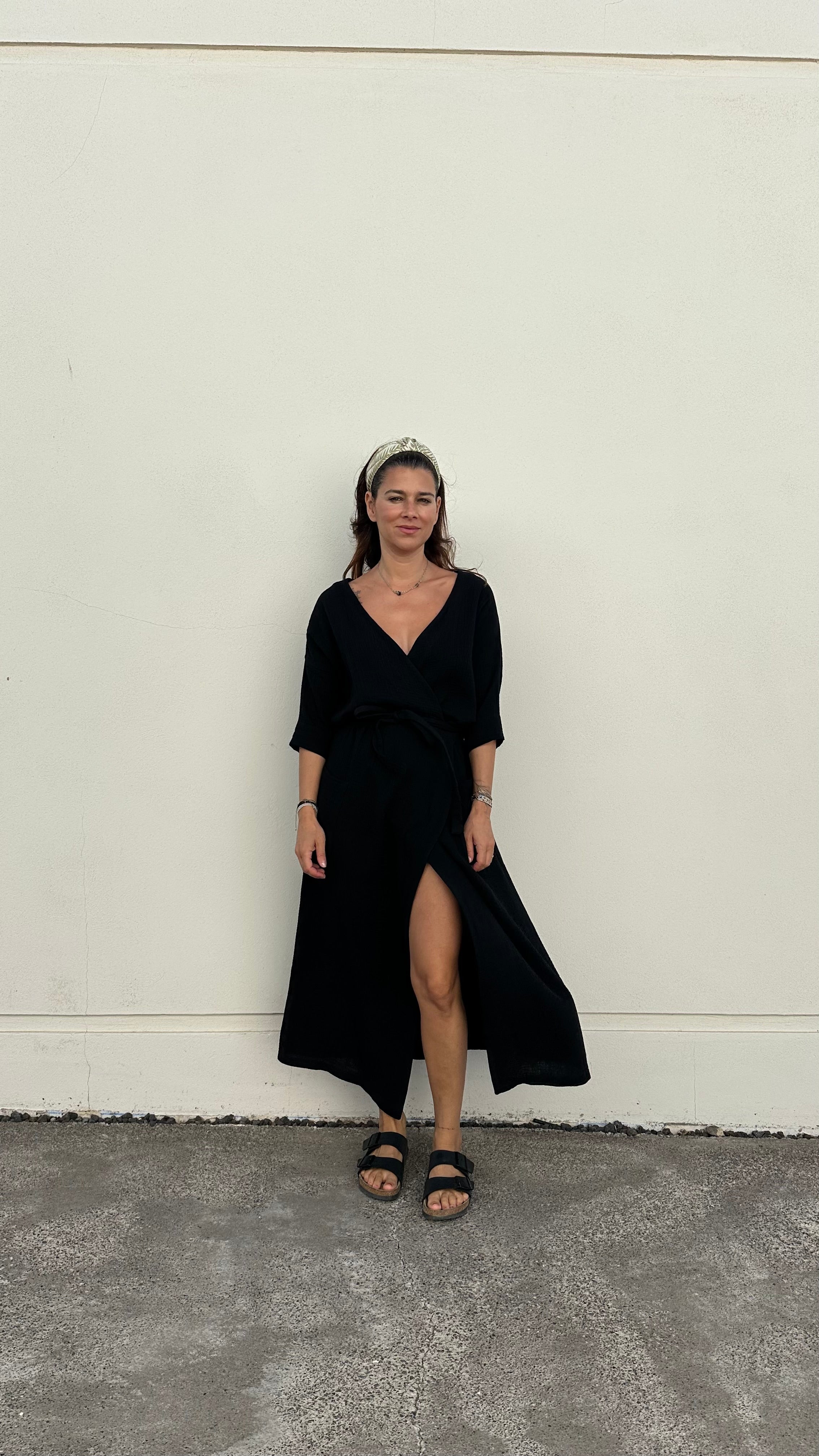 Kimono dress Luz - shatty hned - S-M