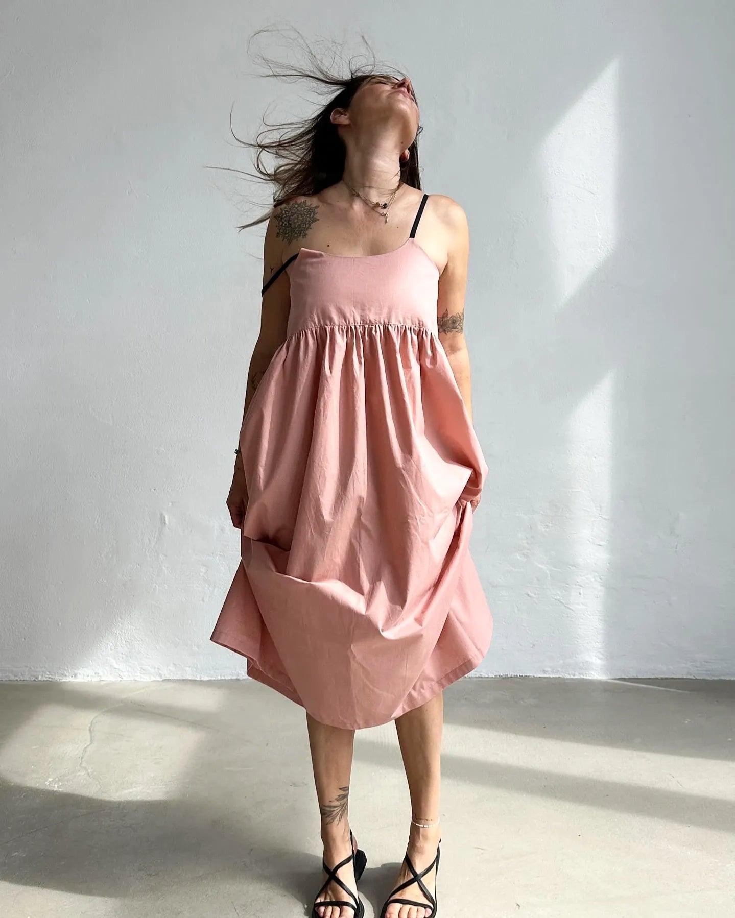 Iza poplin dress - shatty now
