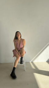 Lněné šaty - Gina dress mini