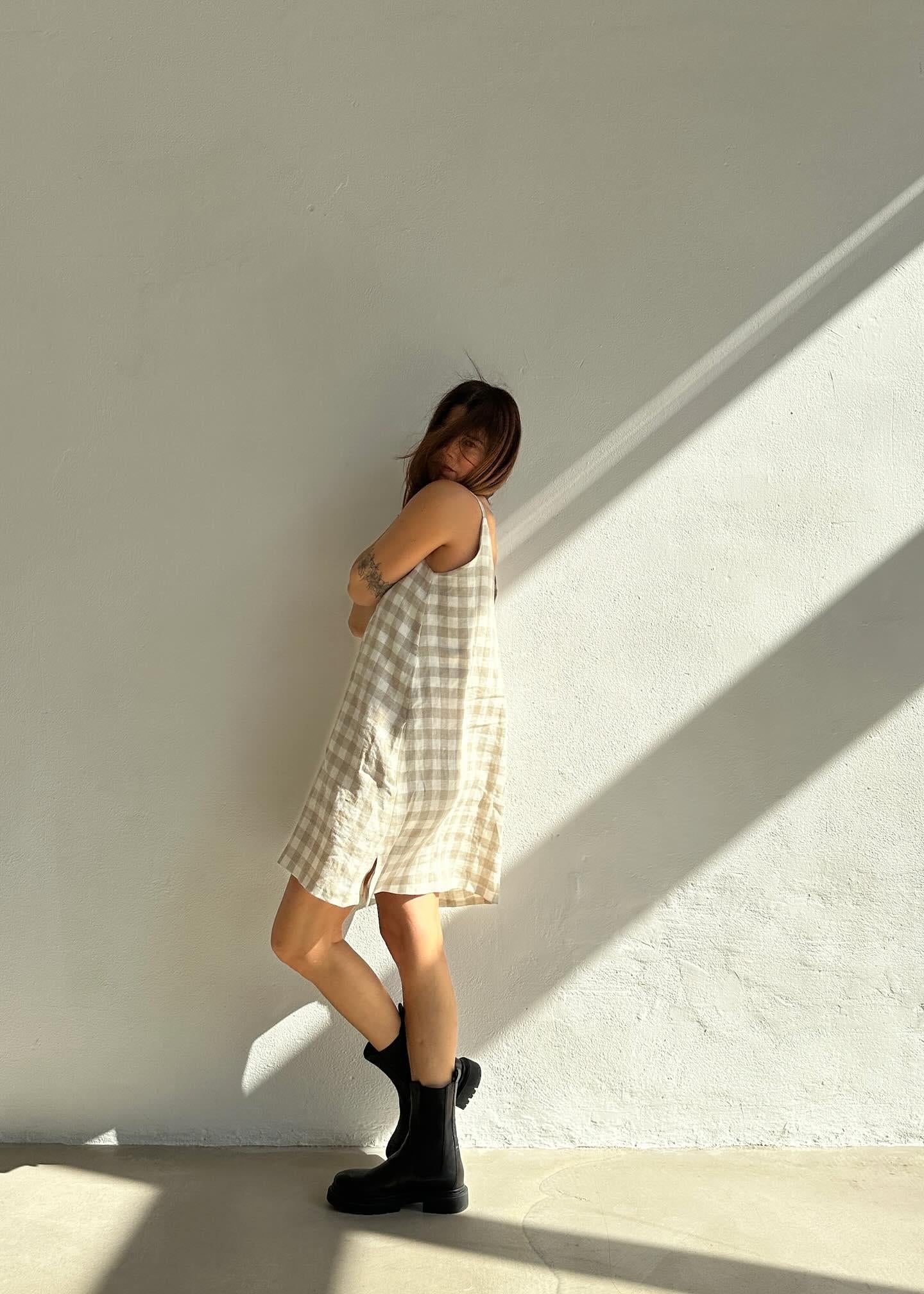 Lněné šaty - Estella dress mini