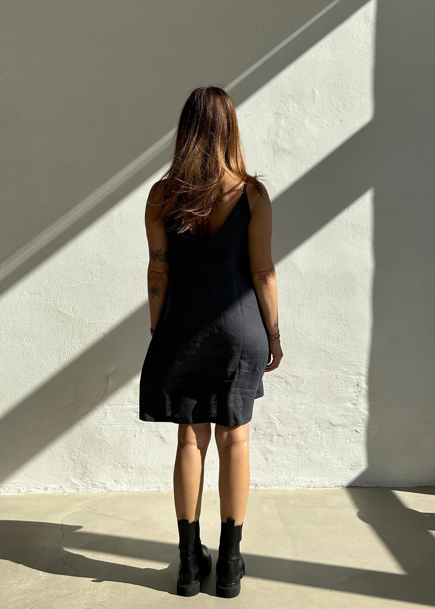 Lněné šaty - Estella dress mini