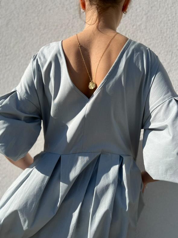 Sara poplin dress