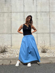 Popelínová sukně - midi skirt - shatty hned