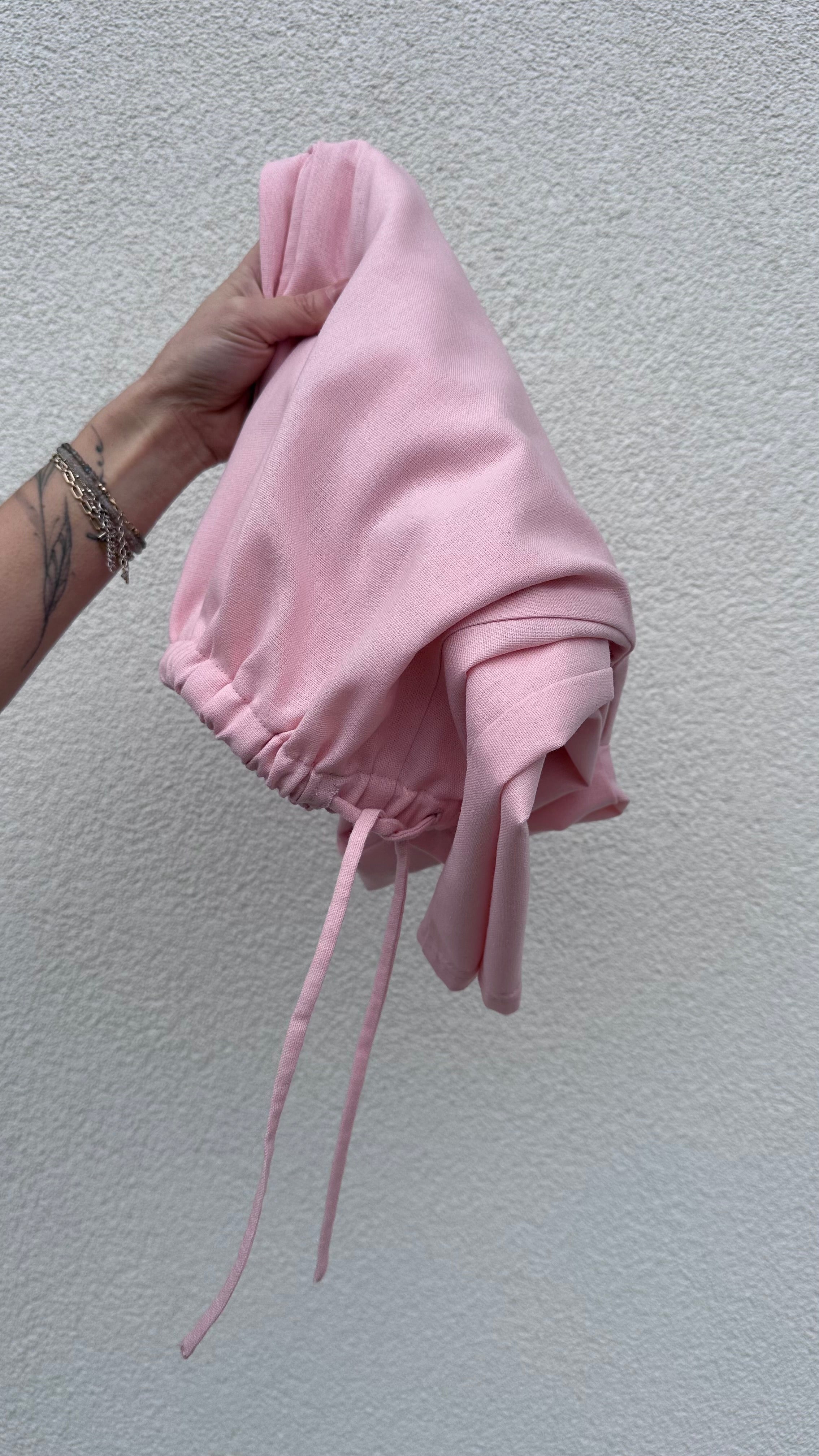 Kalhoty zúžené len s bavlnou