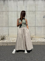 Popelínová sukně - midi skirt
