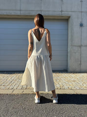 Bavlněné šaty Estella stripe