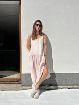 Bavlněné šaty Estella stripe