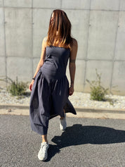 Bavlněné kombinované šaty - Alma dress