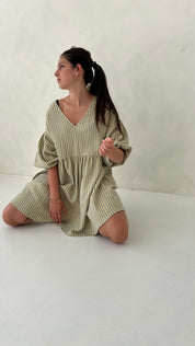 Mušelínové šaty - Sara dress - shatty hned