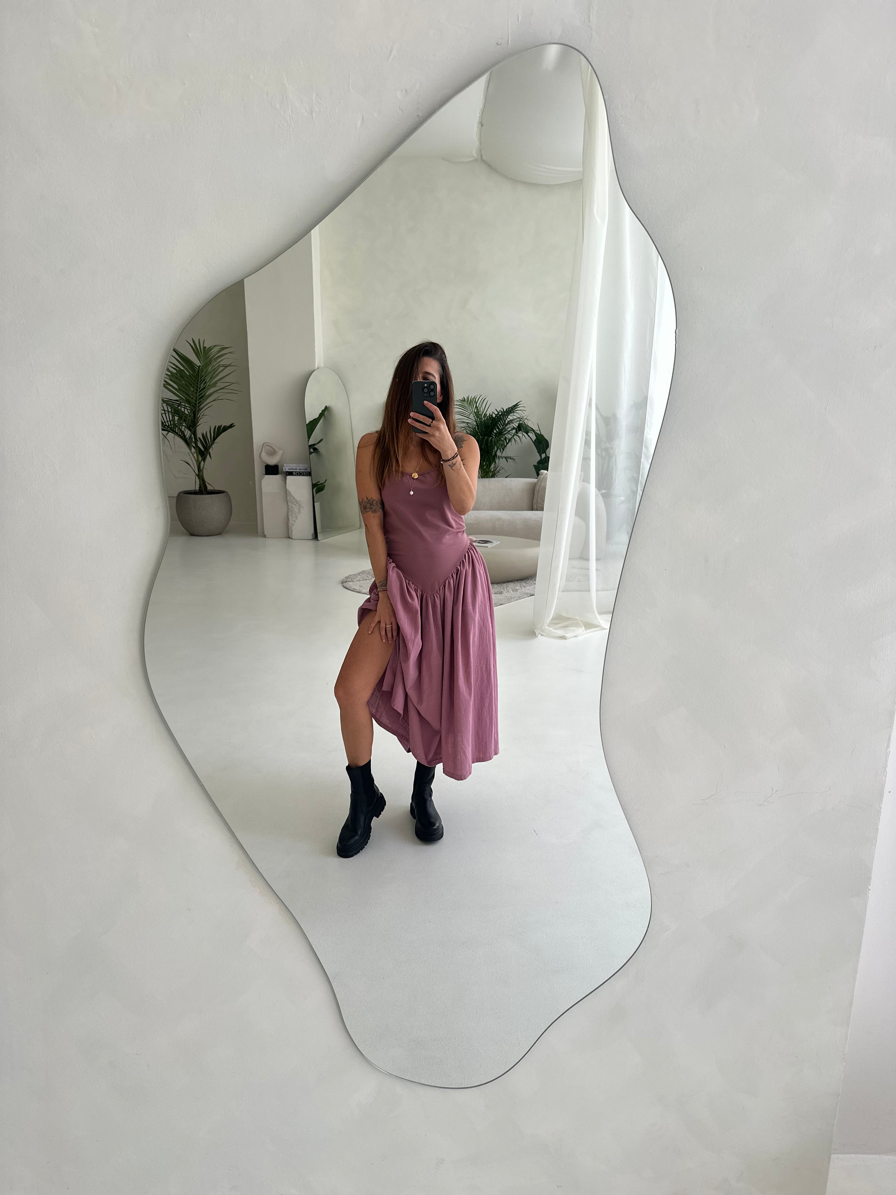 Bavlněné kombinované šaty - Alma dress