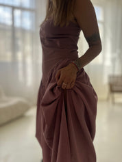 Bavlněné kombinované šaty - Alma dress
