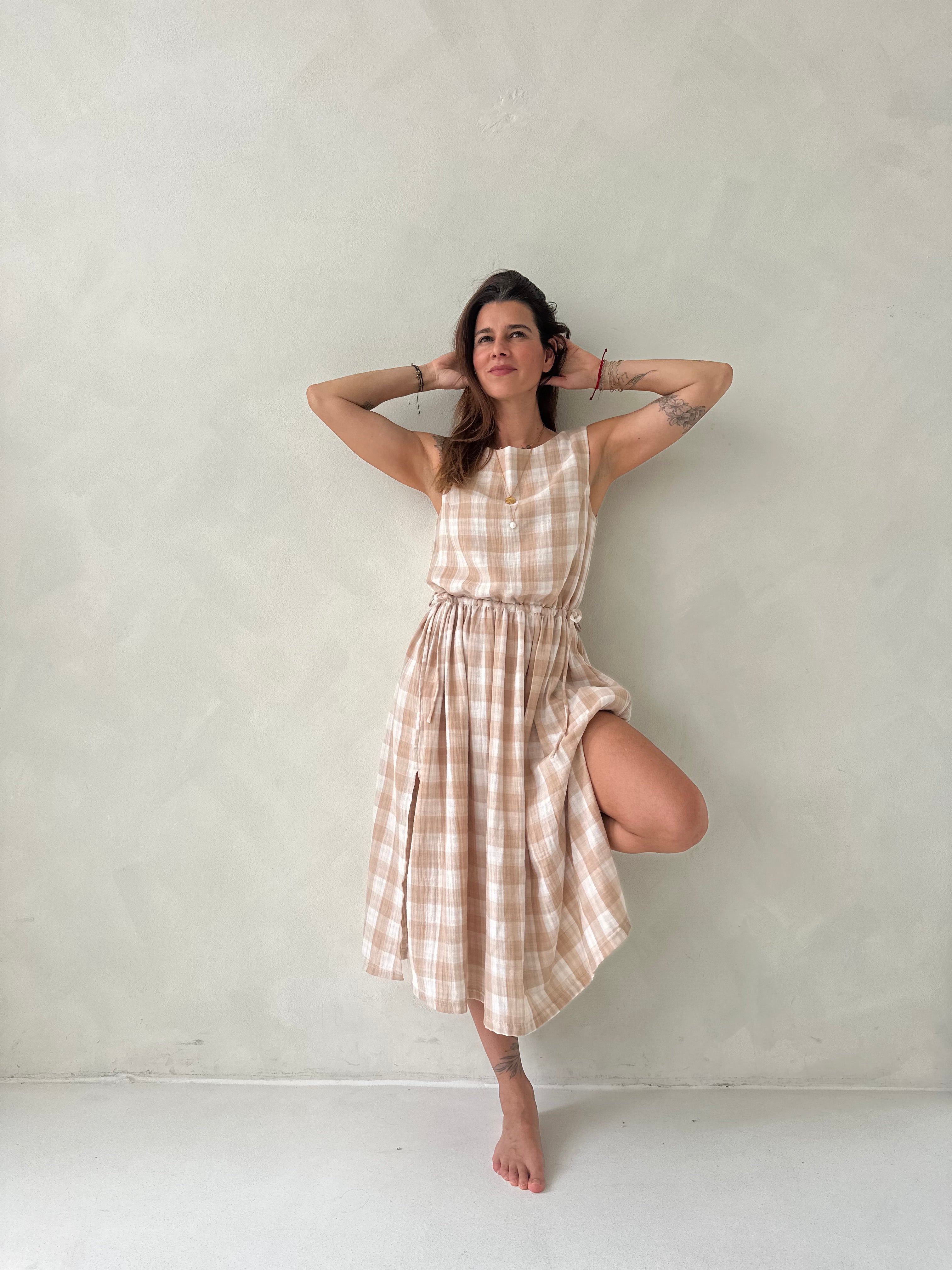 Bavlněné šaty - Sia vichy dress