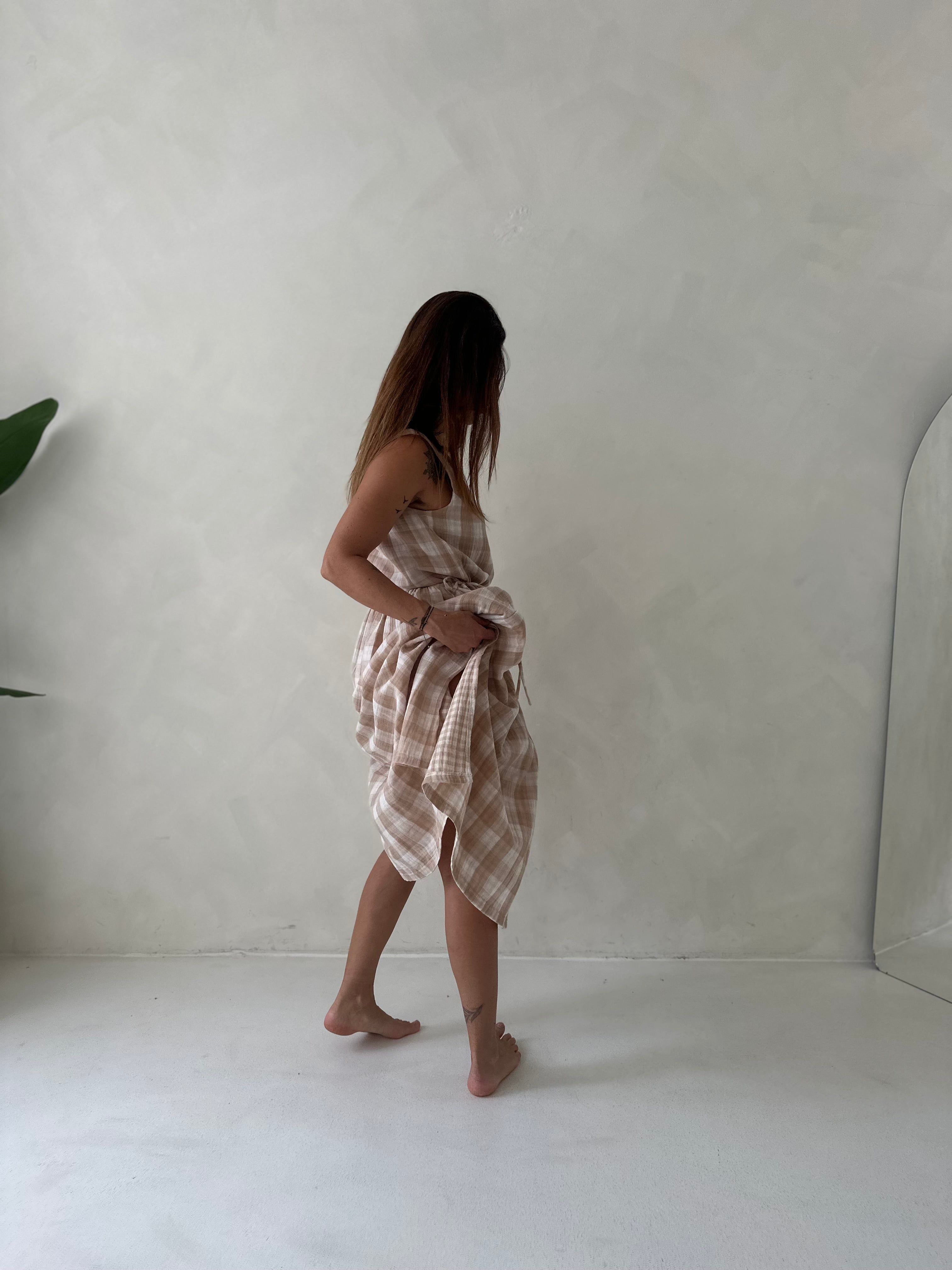 Bavlněné šaty - Sia vichy dress