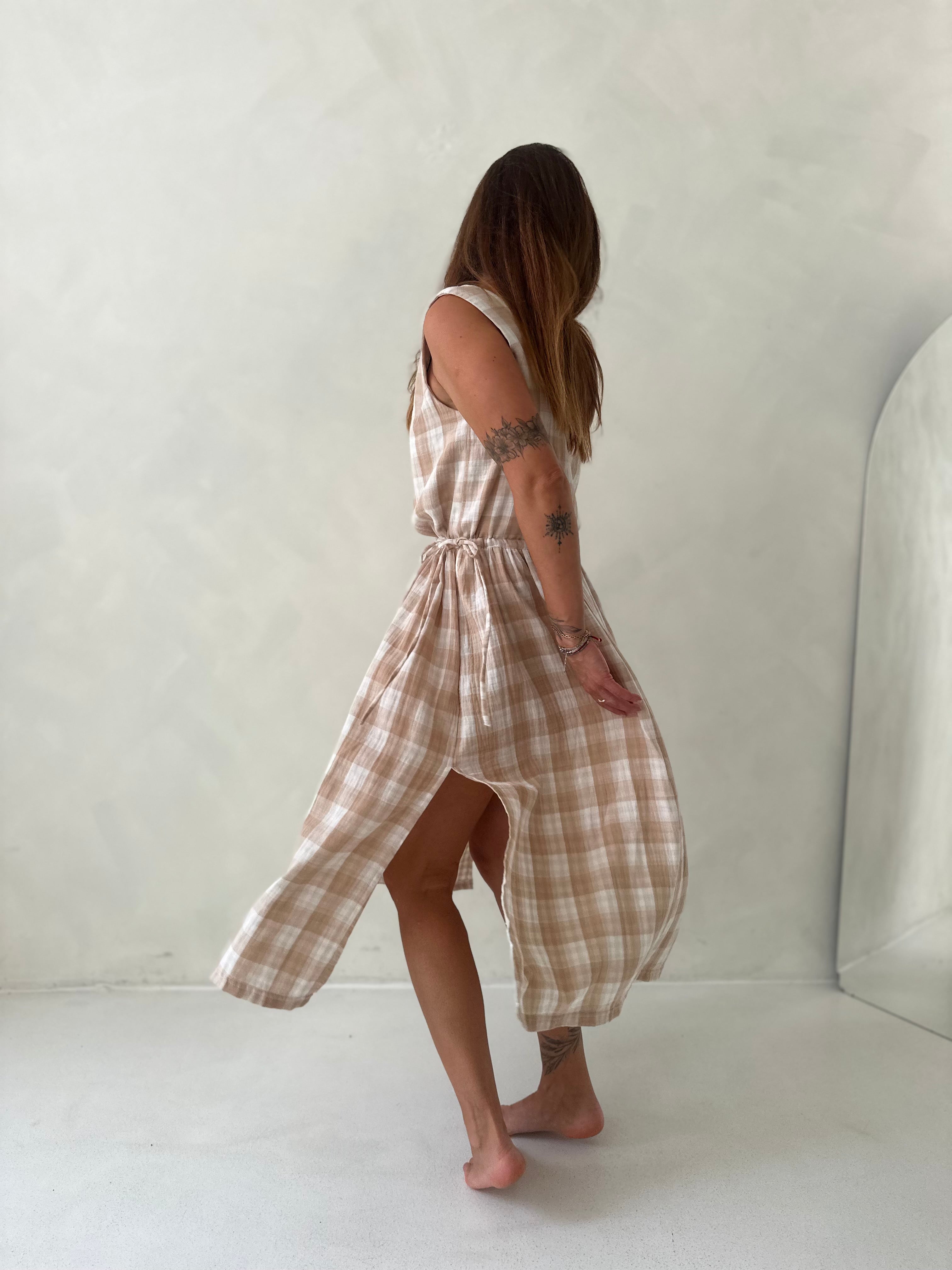 Bavlněné šaty - Sia vichy dress