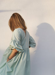 Sara poplin dress
