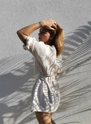 Linen kimono