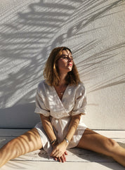 Linen kimono