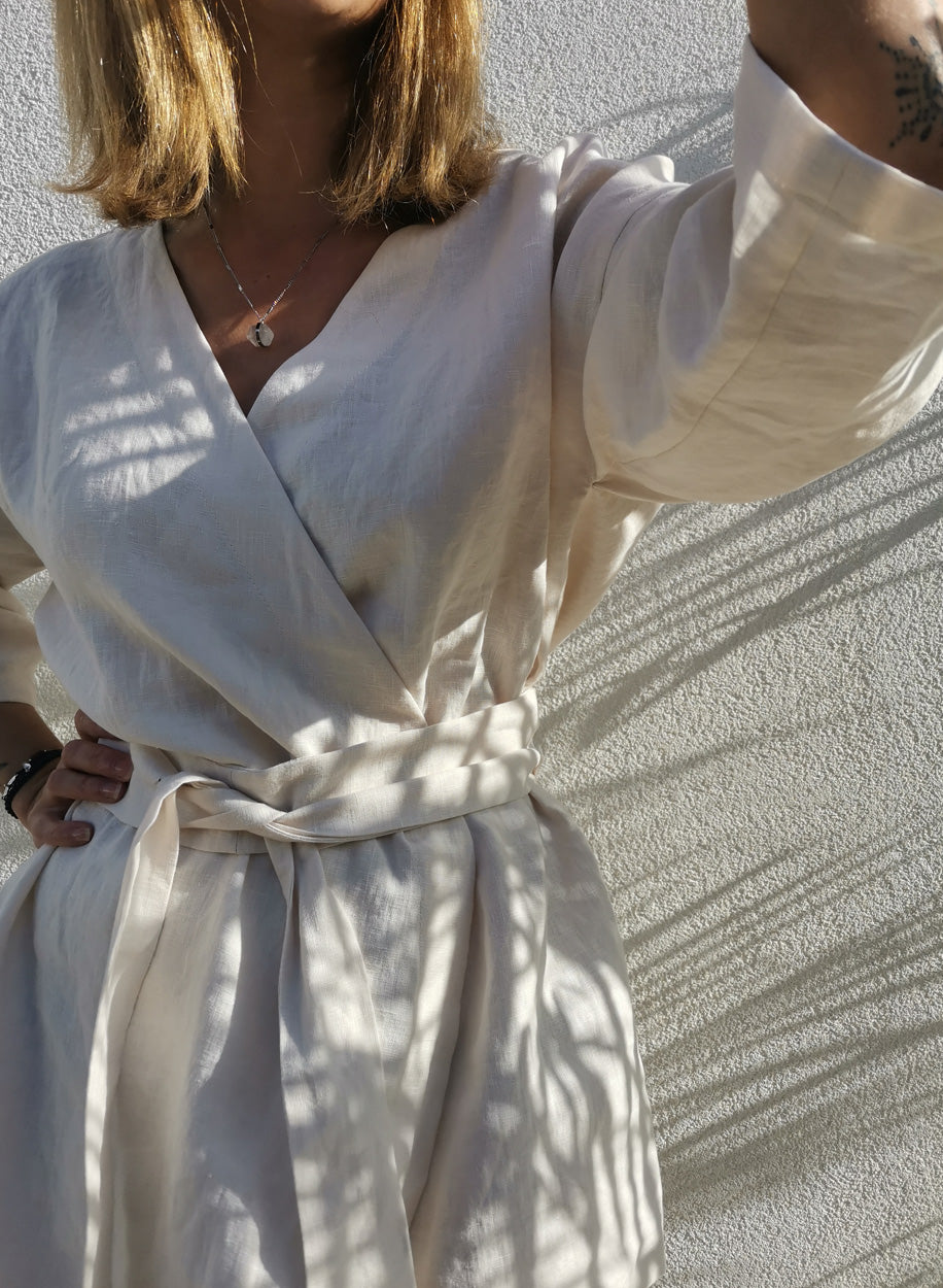 Linen kimono