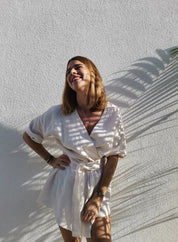 Linen kimono